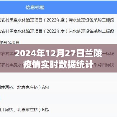 蘭陵疫情實(shí)時(shí)數(shù)據(jù)統(tǒng)計(jì)（更新至2024年12月27日）