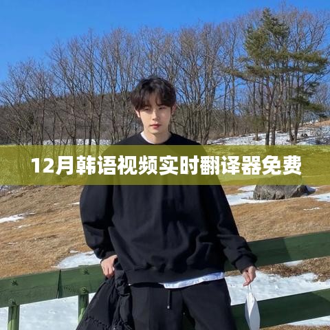 韓語視頻實時翻譯器免費體驗