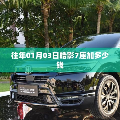 往年1月3日皓影7座價格曝光