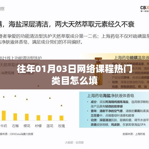 網(wǎng)絡(luò)課程熱門類目填報指南，如何選擇熱門類目？
