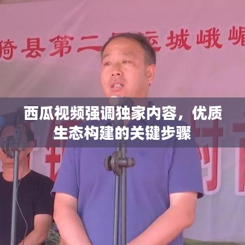 西瓜視頻強調(diào)獨家內(nèi)容，優(yōu)質(zhì)生態(tài)構(gòu)建的關(guān)鍵步驟