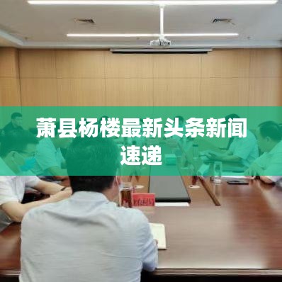 蕭縣楊樓最新頭條新聞速遞