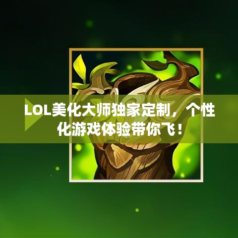 LOL美化大師獨(dú)家定制，個(gè)性化游戲體驗(yàn)帶你飛！