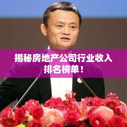 揭秘房地產(chǎn)公司行業(yè)收入排名榜單！