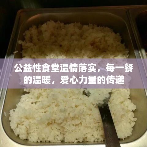 公益性食堂溫情落實(shí)，每一餐的溫暖，愛心力量的傳遞