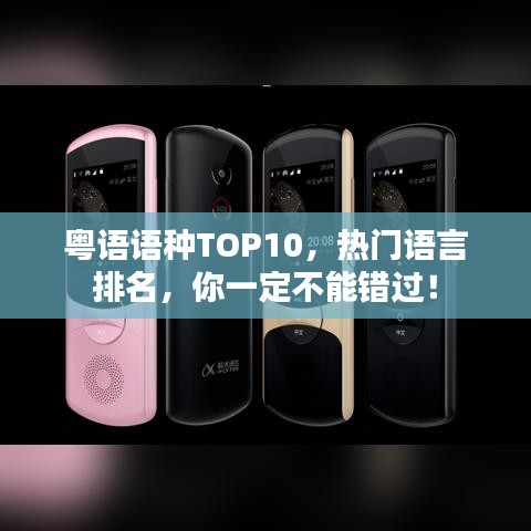 粵語(yǔ)語(yǔ)種TOP10，熱門語(yǔ)言排名，你一定不能錯(cuò)過(guò)！