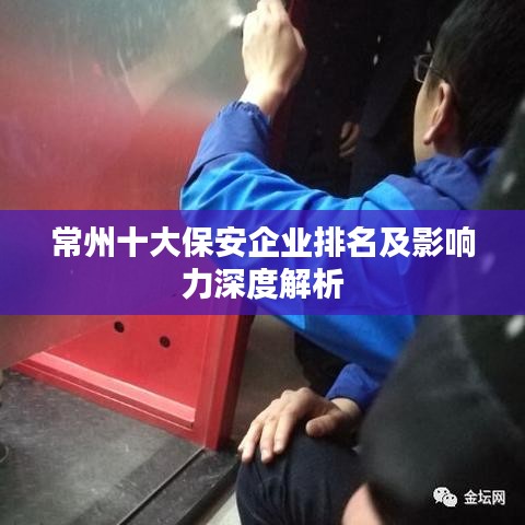 常州十大保安企業(yè)排名及影響力深度解析