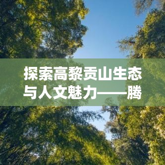 探索高黎貢山生態(tài)與人文魅力——騰沖高黎新聞頭條報道